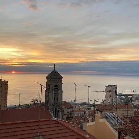 Studio Sea View Monaco Apartment Beausoleil